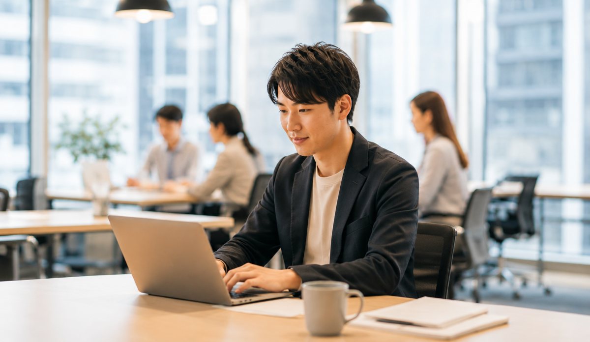 企業で働く体験の写真